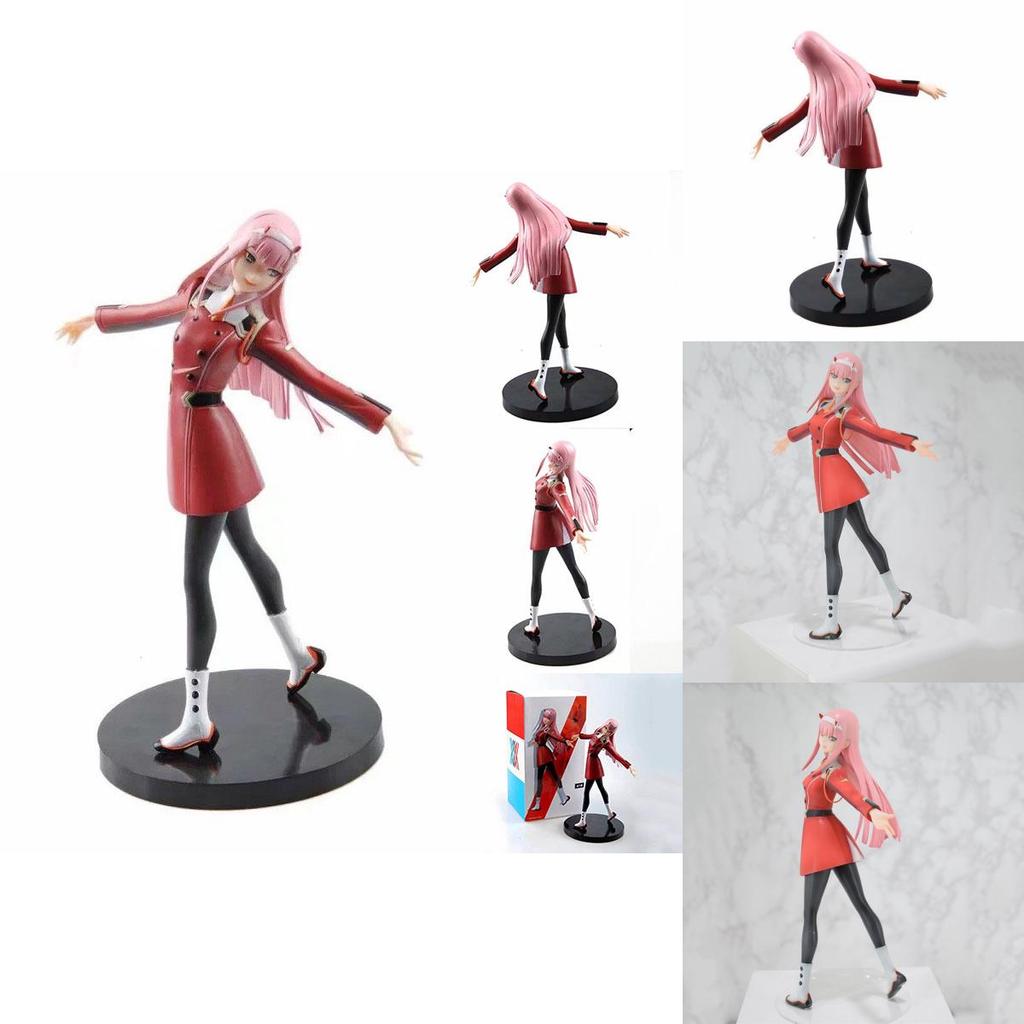 Потрясающая аниме фигурка Darling In The Franxx Zero Two 02 Премиум Фигурка Новая Игрушка Подарок для Коллекционеров