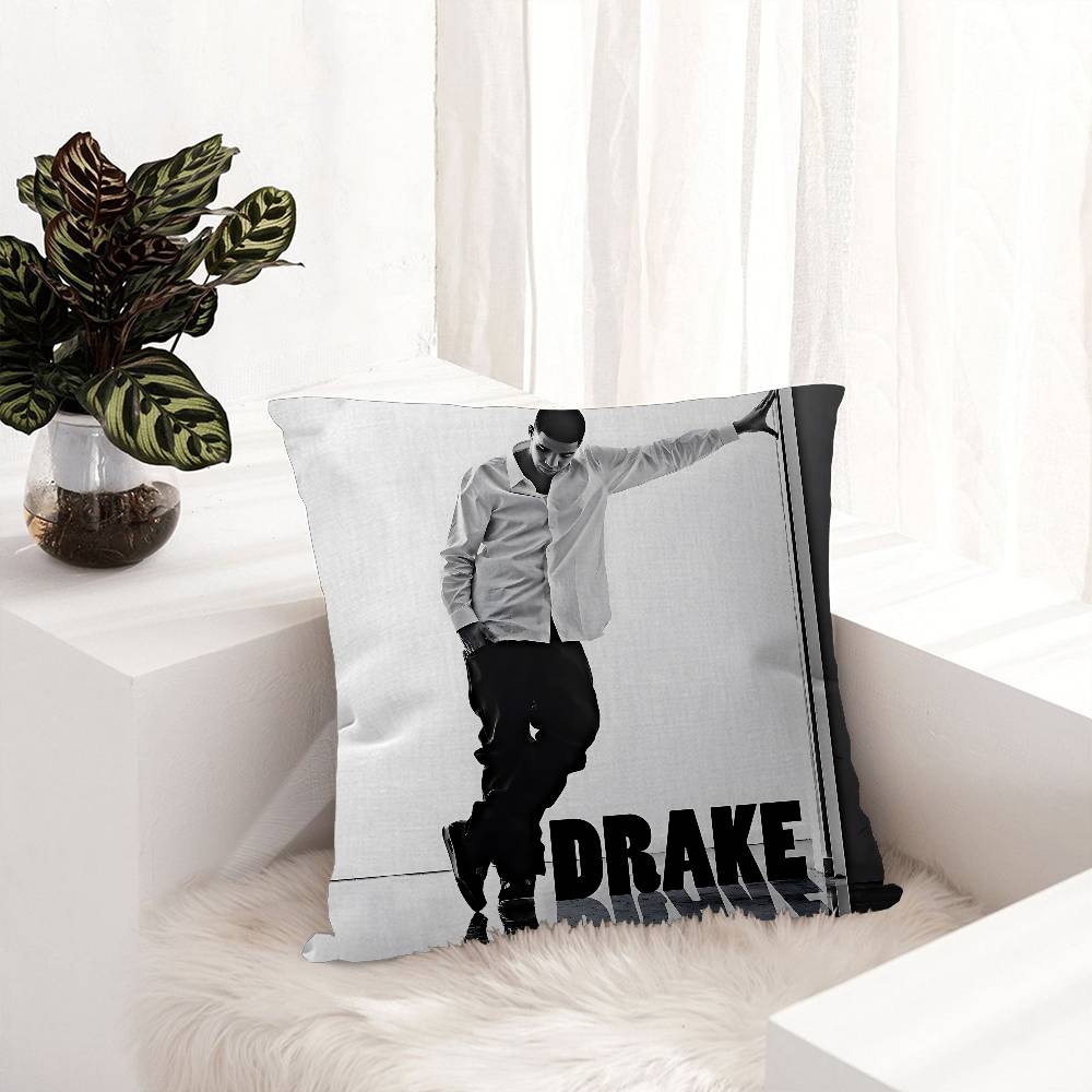 Наволочка с изображением рэпера D-Drake для спальни, комнаты и декоративной подушки на диван в гостиной
