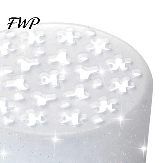 Vase Stem Stabilizer Blossom Grid Silicone Flower Arrangement, Reusable Floral Holder for Vase, Transparent Flexible Waterproof DIY Arrangements,