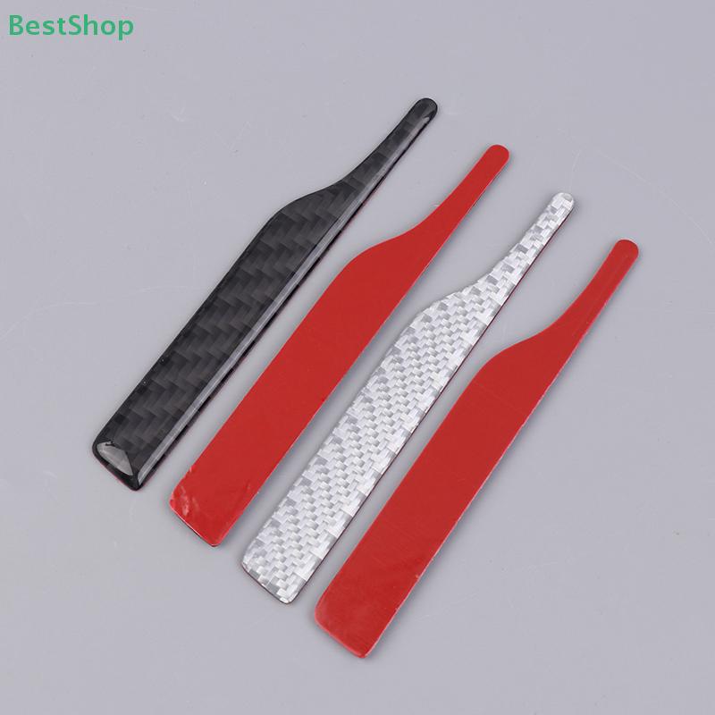2Pcs Rearview Mirror Anti-collision Strip Anti-scratch Strip Car Decoration Reflective Sticker Auto Parts