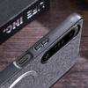 Магнитный кожаный чехол Magsafe для Sony Xperia 1 VII Xperia 10 vi 1 vi 10 V 5 V 1 V 1 IV 5 IV Тканевая крышка для беспроводной зарядки