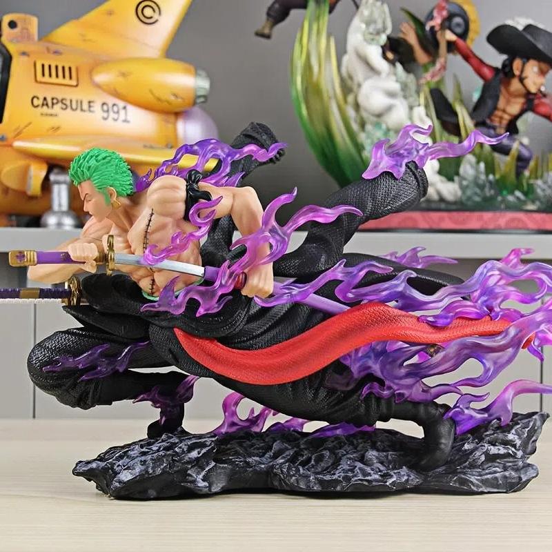 One Piece GK Нарисуй Меч Ророноа Зоро Суолун Дрейфующая Диорама Аниме Фигурка Коллекционная Игрушка Модель Сайто Аниме Аксессуары