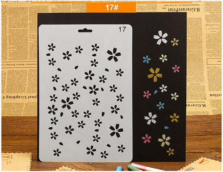 Инструменты для самостоятельного украшения альбомов: Тематическая кружевная линейка, полые шаблоны для домашних животных и принадлежности для рисования