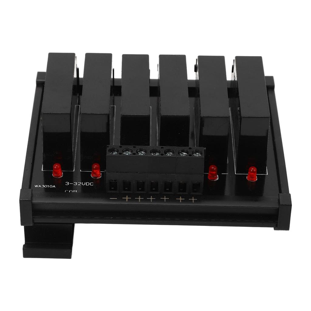 6 Channel DC to AC Solid State Relay 3‑32VDC Input 5‑8A 24‑480VAC Load Solid State Relay SSR Module