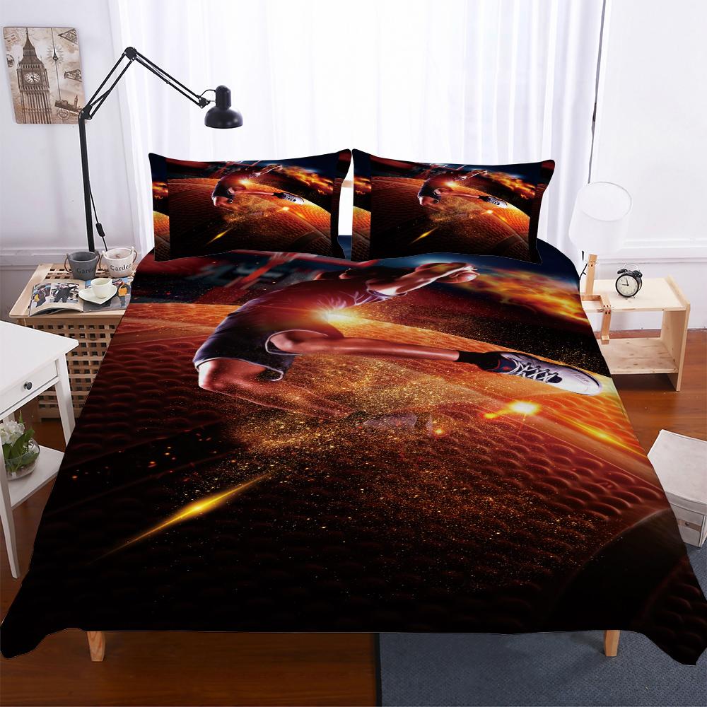 Bedclothes Printed Fashion Trends Duvet Cover With Pillowcase Men's Bedding Bedcover Luxury Reactive Printing Modern Quilt Sets