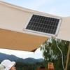 15W12V Mini Solar Panel Type C Solar Battery Charger Solar Charging Panel Emergency Camping Hiking Backpacking