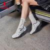 Jordan QIAODAN casual shoes women's sports shoes mesh Mary Jane hollowed out dad shoes