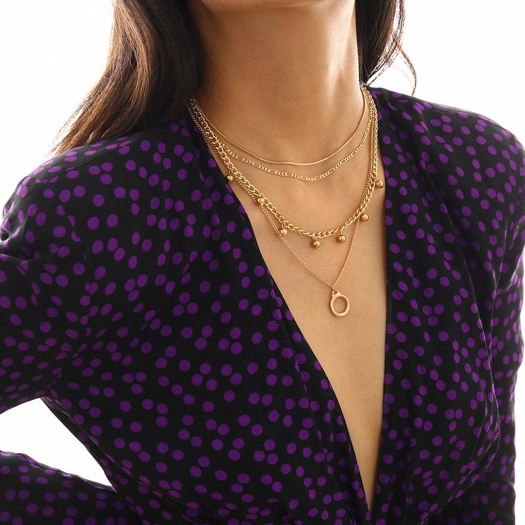 Многослойное ожерелье-цепочка, крутой замок, готические аксессуары, колье в стиле гранж, Fairy Core, 2000-е, эстетическое ювелирное изделие Y2k E Girl