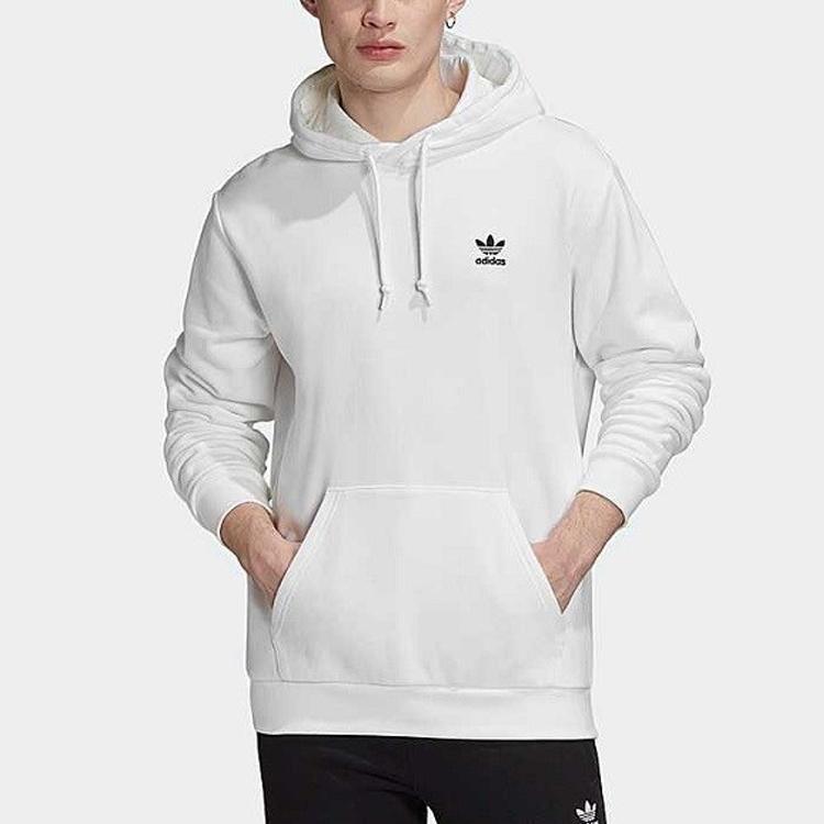 adidas Мужская толстовка Originals с принтом логотипа сзади на День святого Валентина Белая GK7163