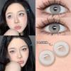 MillCreek Blue Contact Lenses with Graded 14.0mm Missy Series Natural Soft Lens Contact Lenses Use 1 Year Myopia Contact Lenses Cosplay