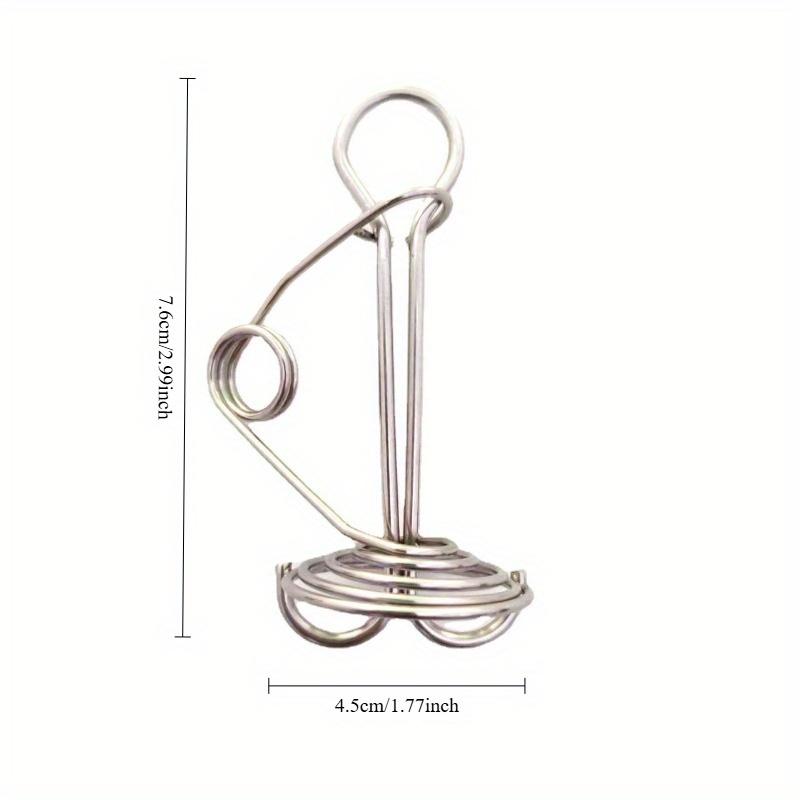 Упаковка из 10 пружинных колышков для палубы, веревочных пряжек, портативных ветрозащитных выдвижных крючков для тента из нержавеющей стали, инструментов для кемпинга