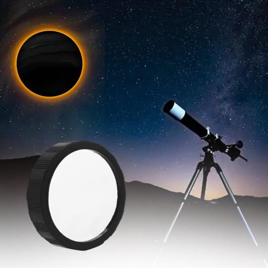 1/2/5 Pcs Astronomical Telescope Filter 5.0 Enhancing Photo Lens Eye Protection Eclipse Macula Observation Telescope Filter Lens
