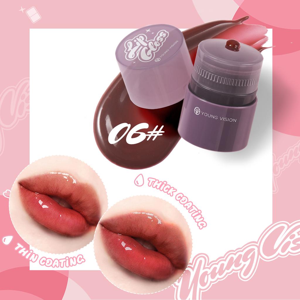 YOUNG VISION 1 шт. Twist Lip Gloss Moist Moist Color Lip Gloss Lip Oil