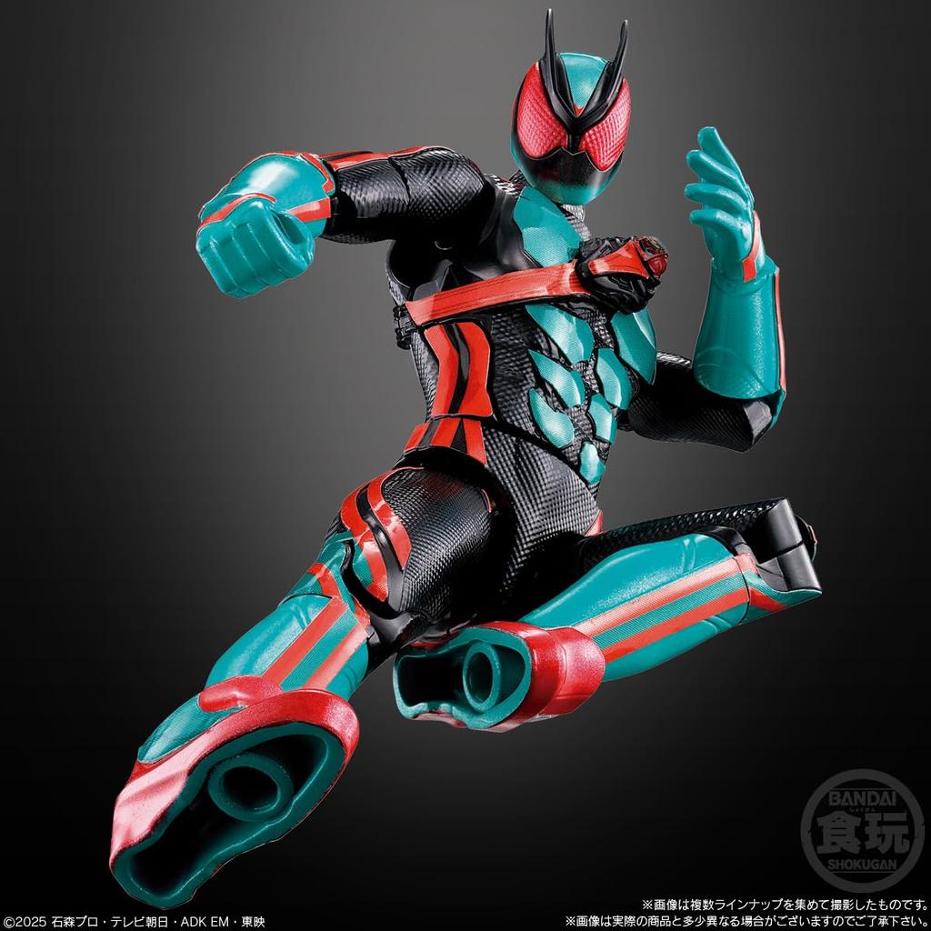 BANDAI Sodo Камен Райдер Z ATG1 Жевательная резинка Конфетная игрушка Набор из (Ящик 12)