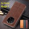 Роскошный магнитный адсорбционный кожаный чехол для Huawei Honor Magic7 / Magic 7 Flip Cover Защитный чехол Capa Fundas Coque