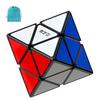 QY Skewb Diamond [Включает МешочекАутентичный] Skewb Diamond Черный Без наклеек 3D-головоломка (Магнитный Скьюб Даймонд)