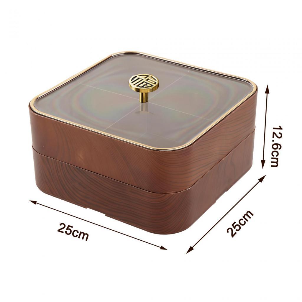 Appetizer Plate Candy Nut Serving Organizer Dining Table Dried Fruit Storage Tray for