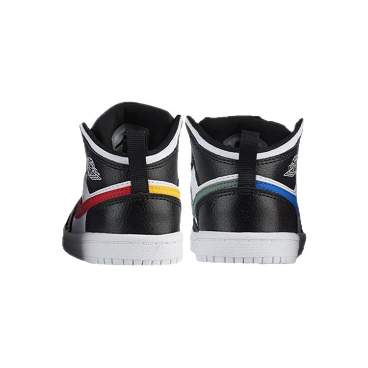 Jordan 1 Mid Разноцветный Swoosh TD 640735-052