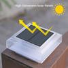 New Stylish Modern Outdoor Solar Pillar Lights for Landscape Lighting In Garden Patio, Waterproof LED Fence Deck Column Lamp
