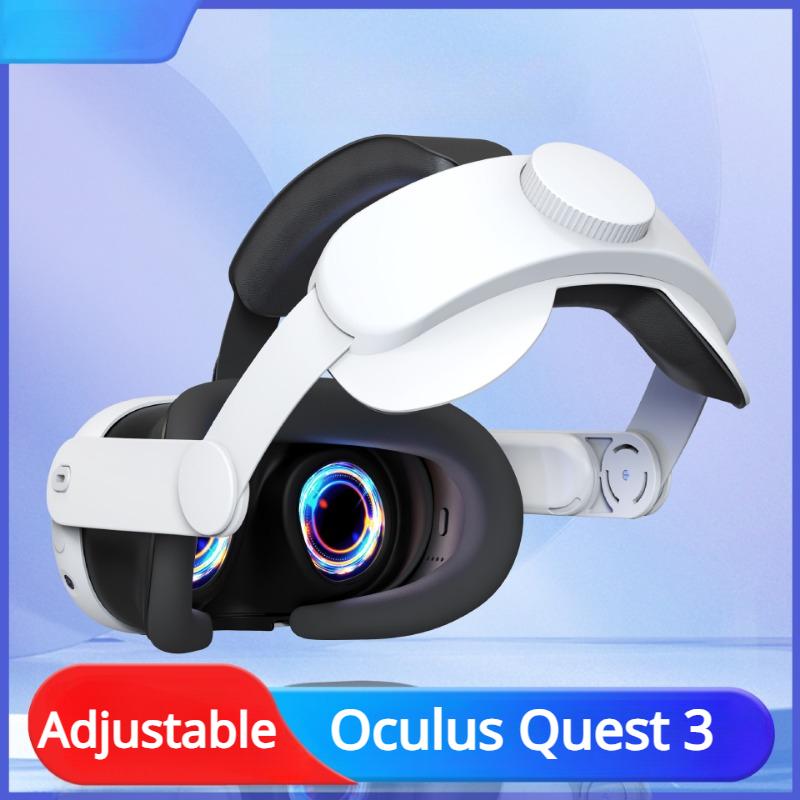 Новый ремешок на голову для Meta Oculus Quest 3 Ремешок Halo Регулируемый удобный ремешок на голову Quest 3 для Oculus Quest Аксессуары Головные уборы Эргономичный комфорт