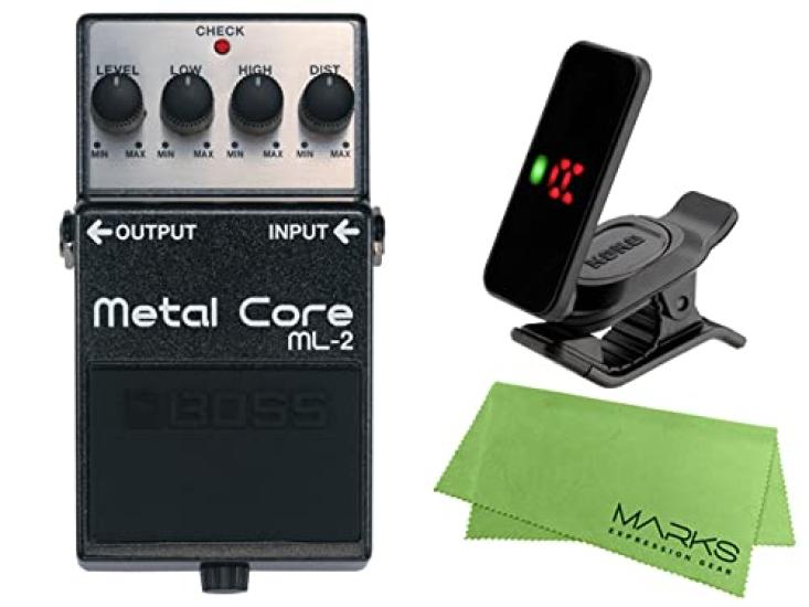 BOSS Metal Core KORG Pitchclip 2 Original Cloth Set - ML-2 + PC-2 + Mark's