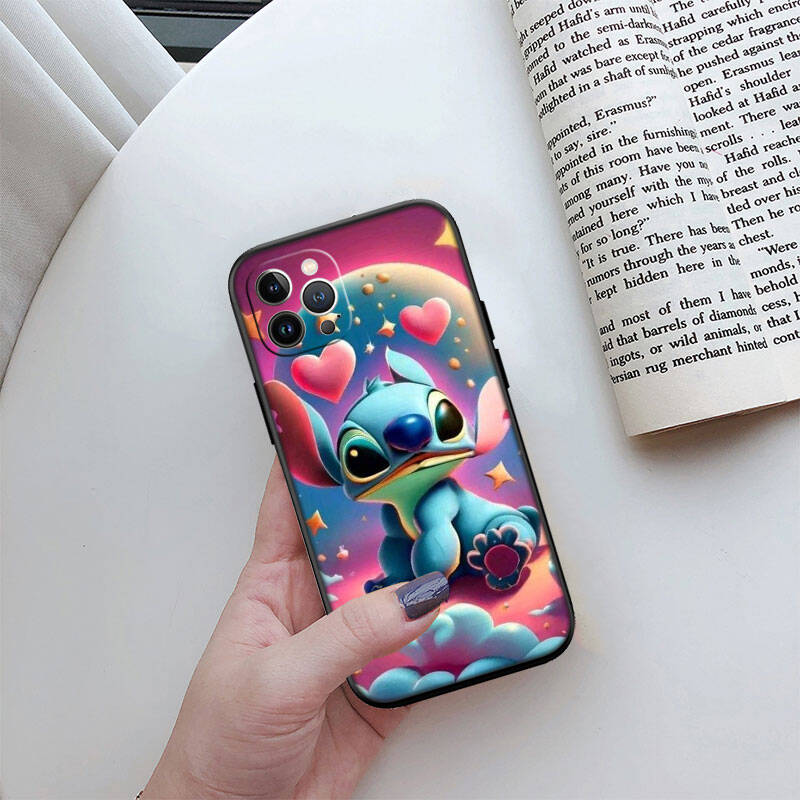 MH84 Чехол для телефона Lilo Stitch для iPhone 7 8 11 12 13 14 15 16 17 16E XS Pro Max XR X SE Air