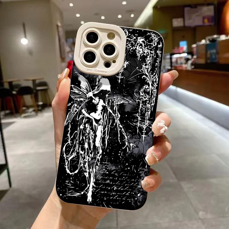 Роскошный Ретро Готический Ангел Девушка Чехол для Телефона Для Samsung Galaxy S26 Ultra S25 S24 Plus S23 FE S22 S21 S20 A15 A35 A55 A54 5G Обложка