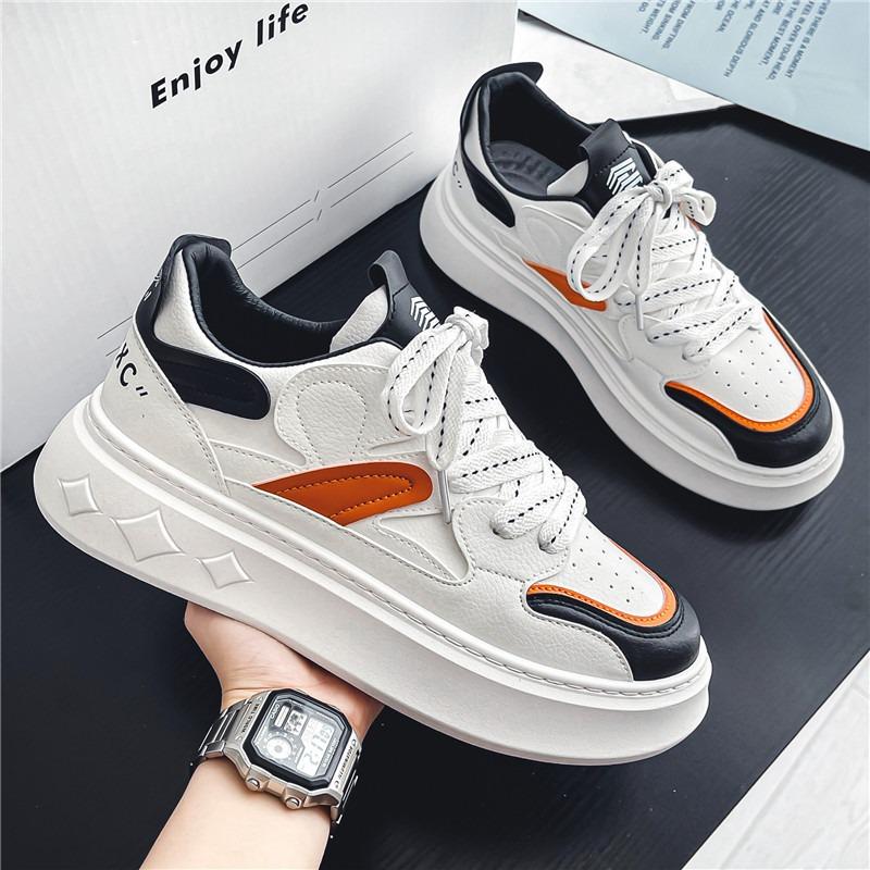 Fashion Designer Platform Running Sneakers Women Tennis Shoes Woman Walking Chunky Sneakers White Casual Slip On Vulcanized Shoes