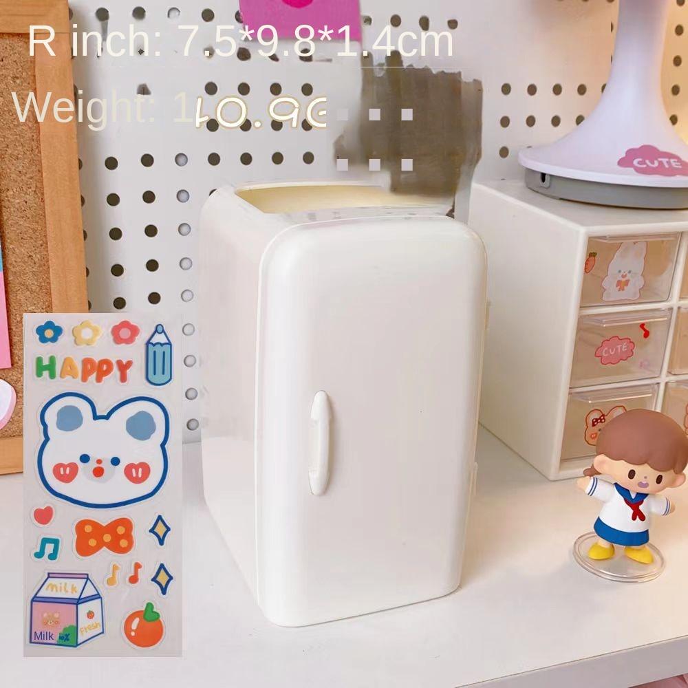 Держатель для ручек в стиле INS, креативный холодильник, симпатичный, большой емкости, настольный держатель для хранения, модный, милый, многофункциональный держатель для ручек