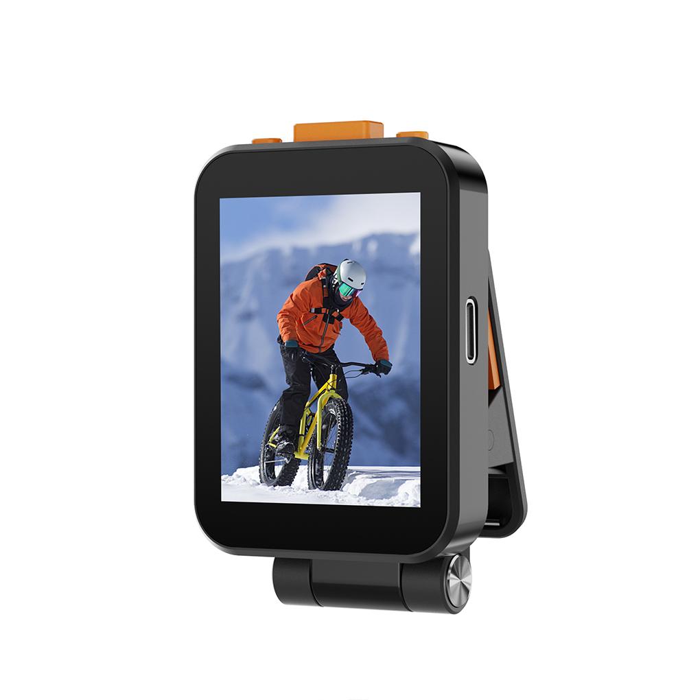 RK-X40H Creative 2inch Mobile Screen Mini Selfie Vlog Monitor with Sound Version Projection Remote Photography Bluetooth