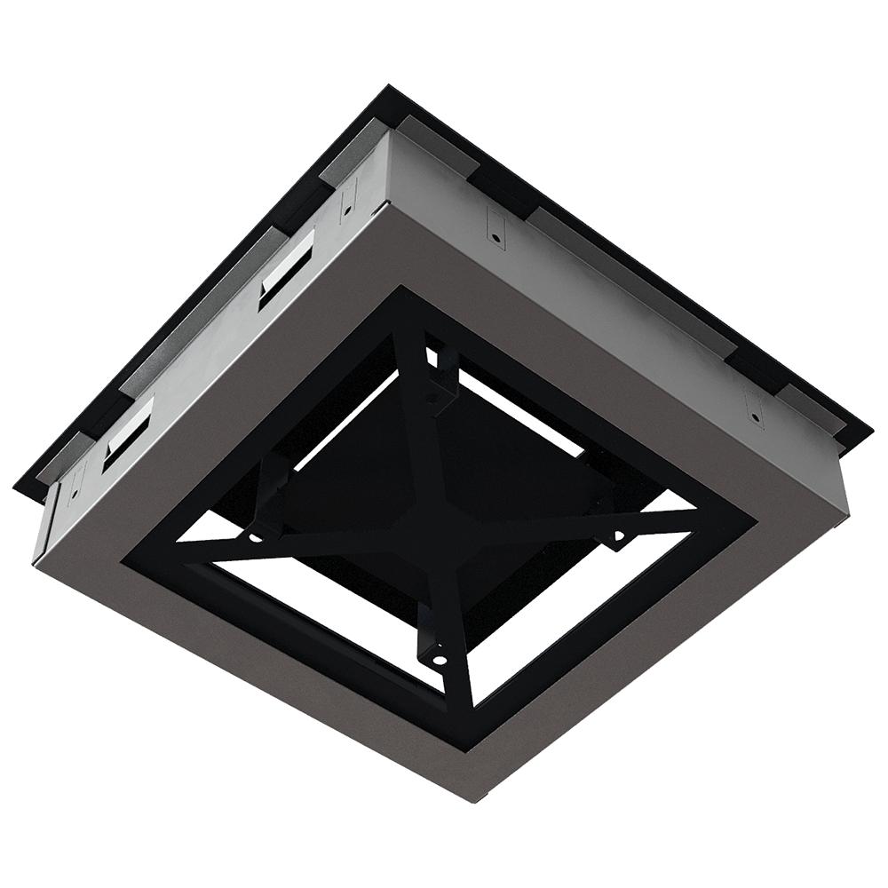 Крышка вентиляционная WIND 22x22 графит