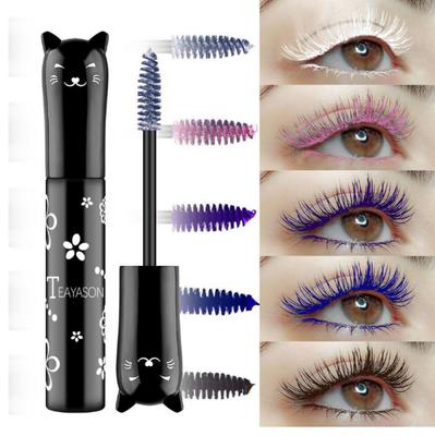 Черный макияж Макияж для глаз Цветная тушь для ресниц Водостойкая Подкручивание ресниц Удлиняющий макияж Ресницы Вечеринка Сцена Подводка для глаз Карандаш для глаз Ручка Красота