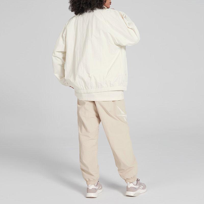 Reebok Спортивная куртка-стойка в стиле ретро с цветными блоками, на молнии, унисекс, куртки Off-White 24SRC103UGW1