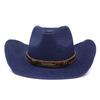 Straw Cowboy Hat Men Cowboy Hat Straw Women Sun Hat for Beach Outdoor
