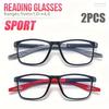 Men's and Women's Sports Reading Glasses Super Light and Flexible Reading Glasses Perfect Combination of Sports and Fashion