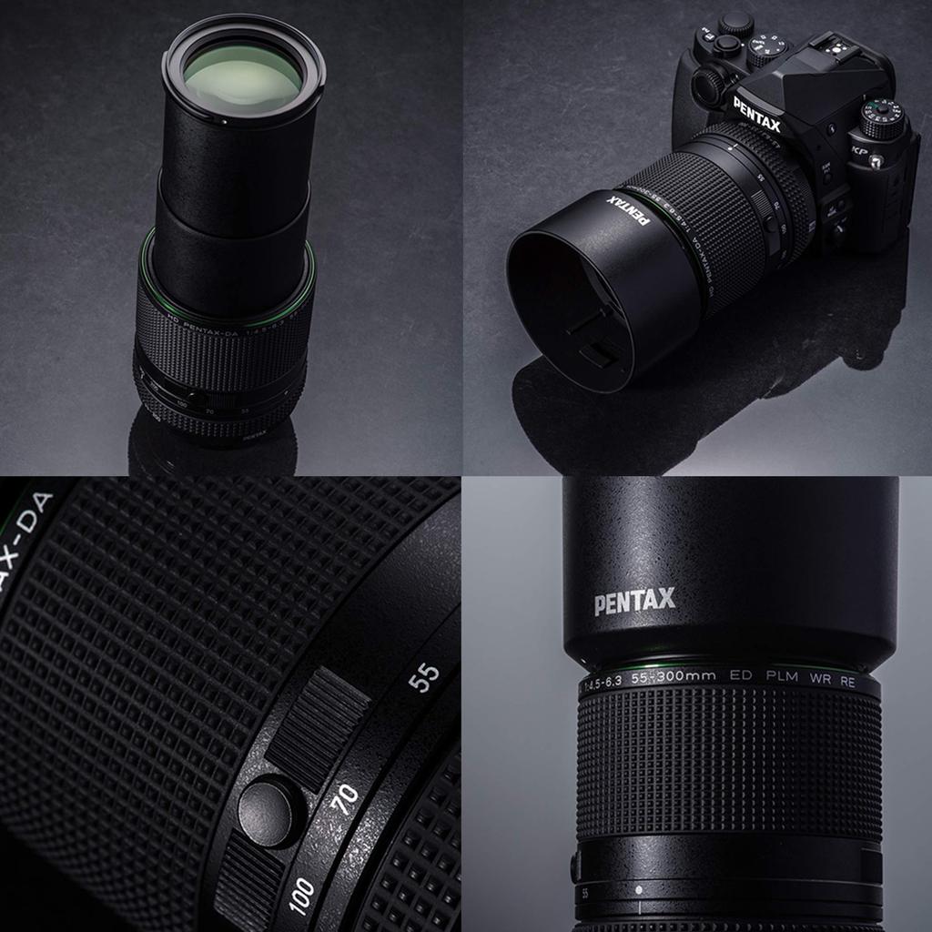 Pentax Телеобъектив HD PLM WR RE с переменным фокусным расстоянием 21277 PENTAX-DA 55-300mmF4.5-6.3ED