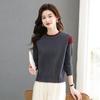 Трендовый женский укороченный свитер с утолщением – Весна и Осень, с низким воротником, для миниатюрных, для ношения под верхнюю одежду/как верхняя одежда