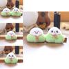 Dragon Boat Festival Zongzi Plush Keychain Backpack Pendant Gift Kids For