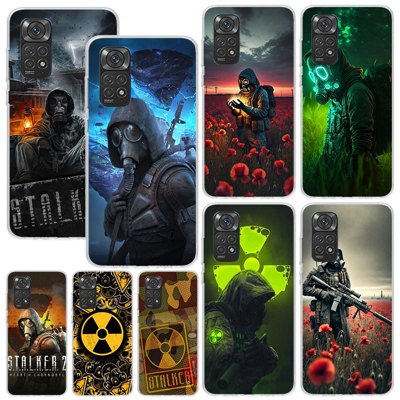 Игровой чехол S-Stalker для Xiaomi Redmi Note 15 13 14S 14 Pro Plus 12S 11S 10S 12 11E 10 11T Художественный Fundas Задняя крышка Redmi Note