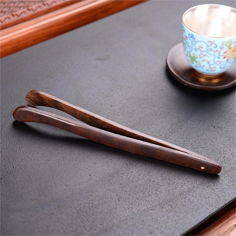 Бамбуковые пинцеты и изогнутые зажимы для чайных сервизов и церемониальных принадлежностей