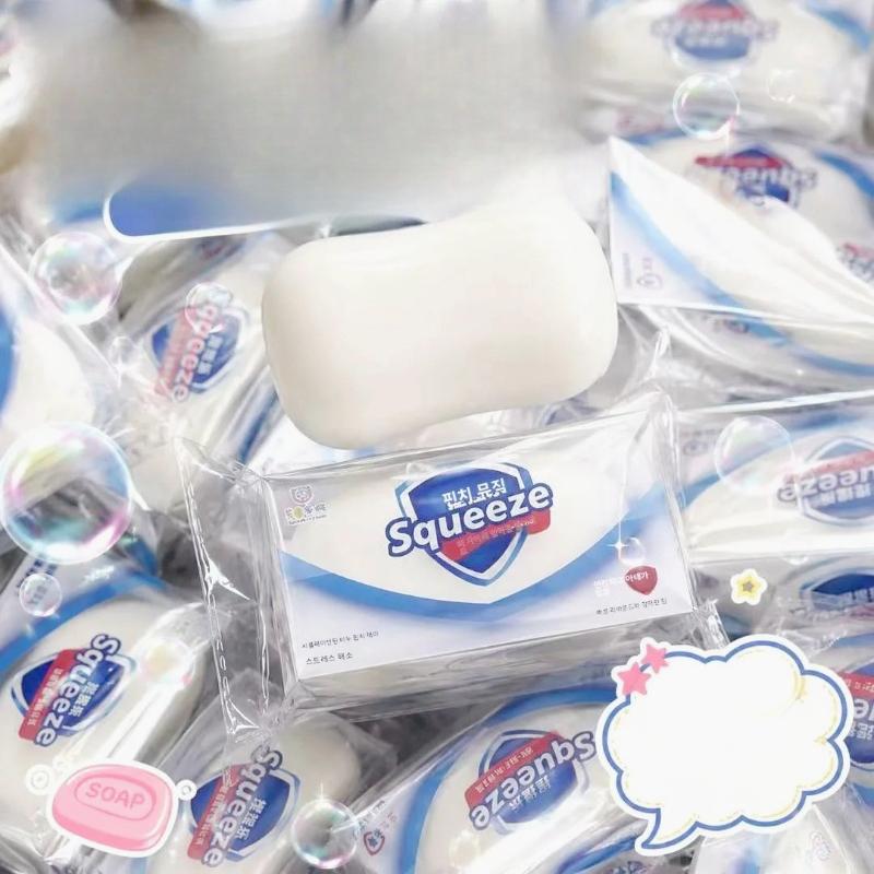 ASMR Anti Stress Fidget Toy Set 5pcs Crunchy Squeeze Soap Ball Squishy Round Blocks Stress Ball for Kids and Adults