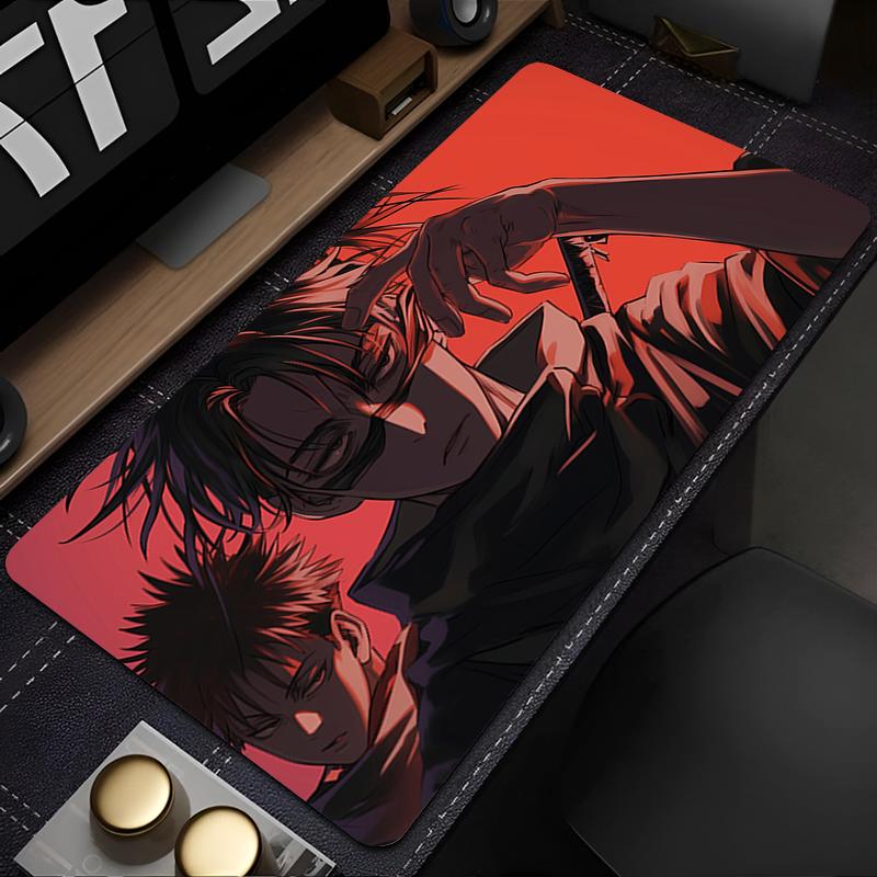Коврик для мыши Геймеры Декор Игровой Коврик для стола Mousepad XXL Игровые аксессуары Varmilo Naruto Клавиатура Ковер Аниме Прочный
