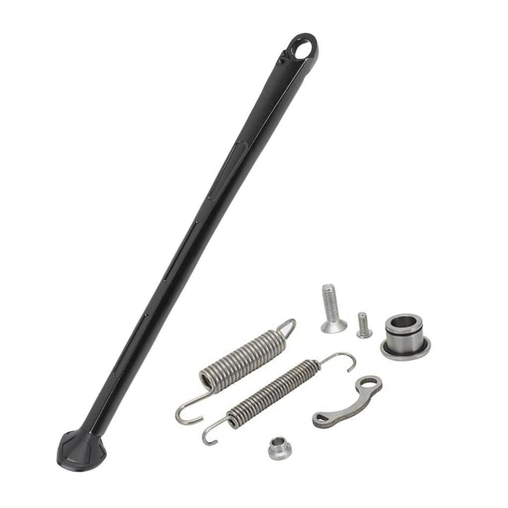 Подножка мотоцикла с увеличенным основанием, изготовленная на станке с ЧПУ из алюминиевого сплава, яркого цвета, устойчивая, прочная боковая подставка для мотоцикла для обслуживания