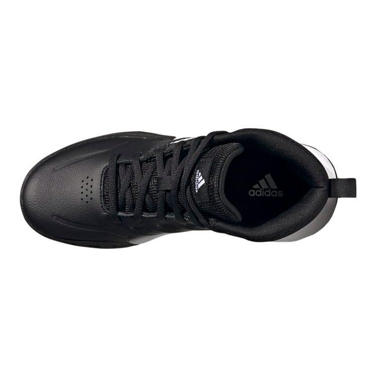 adidas OwnTheGame K Wide J Средние Баскетбольные кроссовки Черные Детские FV9451