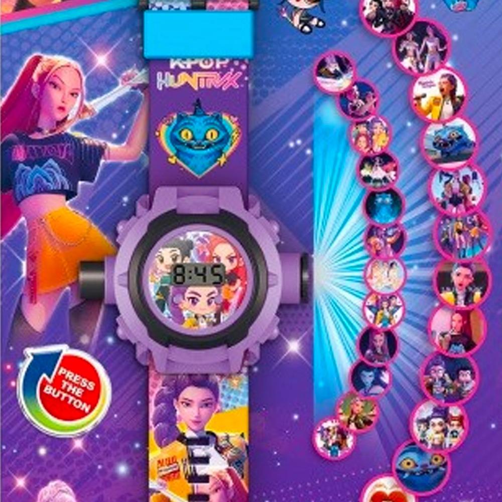 New Witch Hunter Projection Watch 24 Images Children's Electronic Luminous Toy Lumizzo Emira