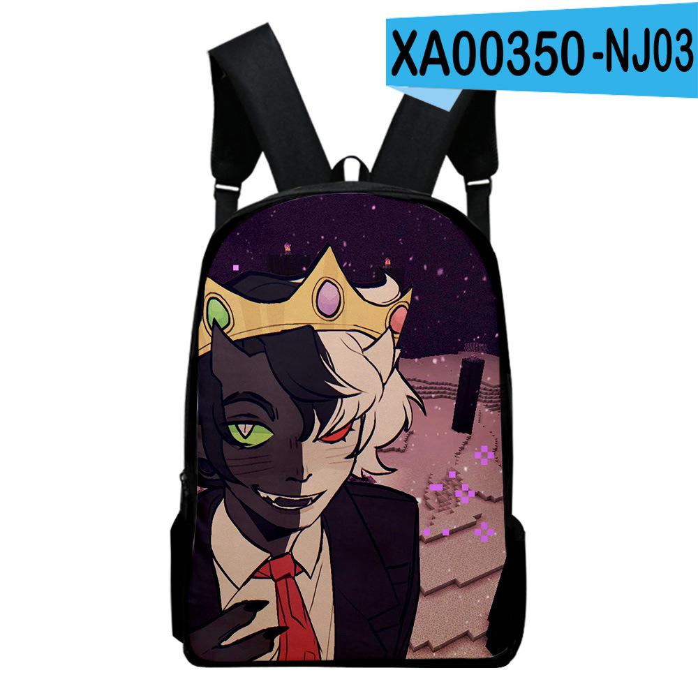 Классические Популярные Забавные Ранбу Ноутбук Рюкзаки ученик Школьные Сумки 3D Печать Оксфорд Водонепроницаемые Мальчики/Девочки Рюкзаки для Ноутбуков