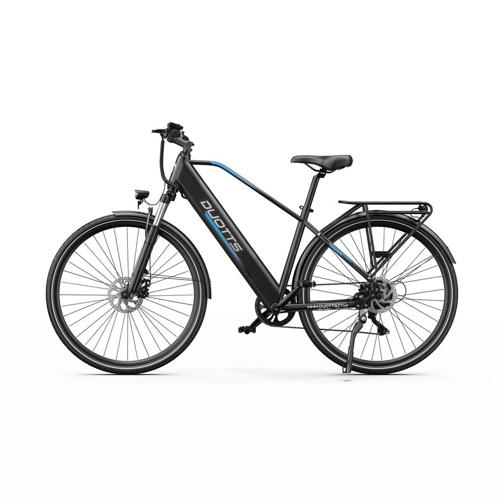 Electric Bicycle DUOTTS C29 Lite 27.5" 250W Motor Electric Bike Adult Top Speed 25Km/h 36V 13AH Max Range 65Km Load 150KG Black