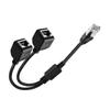 1 Мужской на 2 Женских 2-сторонний POE Кабель Пассивный Power Over Ethernet Адаптер Кабель RJ45 Инжектор Модуль Питания для IP Камеры