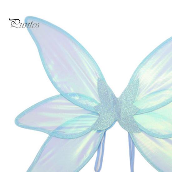 1 комплект волшебных крыльев, красочная пряжа, красивые крылья принцессы эльфа со звездой, реквизит для рождественских фотовечеринок