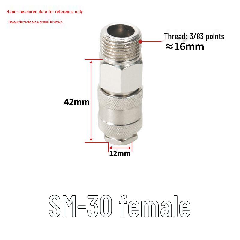 SP20 Европейский самоблокирующийся пневматический быстроразъем - Немецкий и американский стиль, тройной соединитель для воздушного шланга